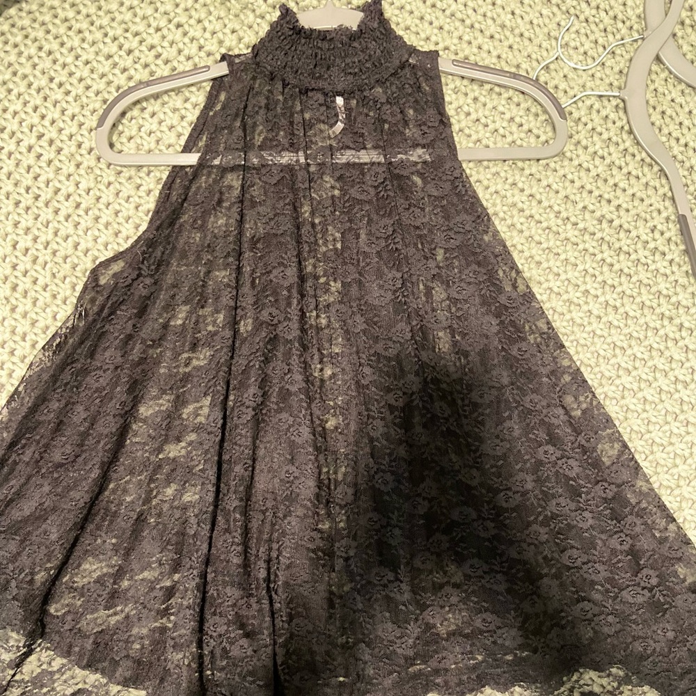 Free People vintage lace blouse